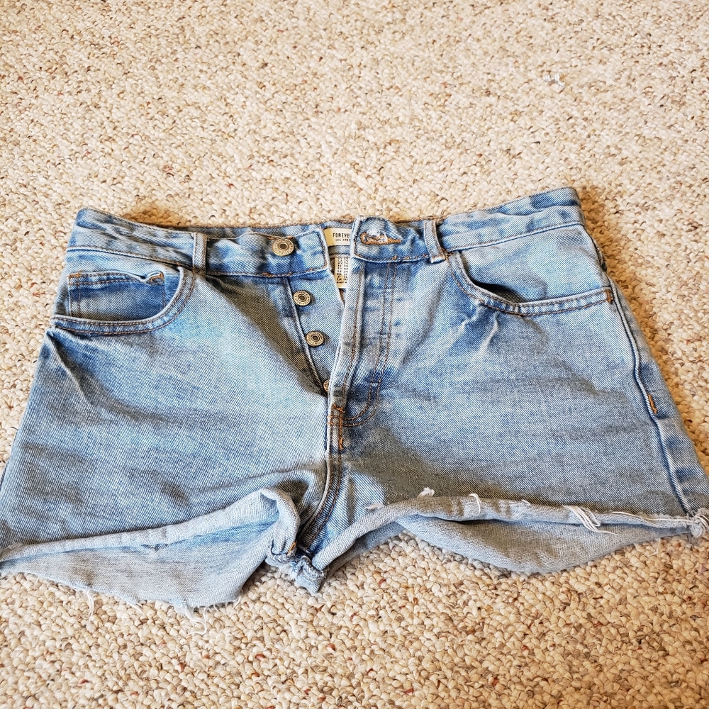 Forever 21 jean shorts